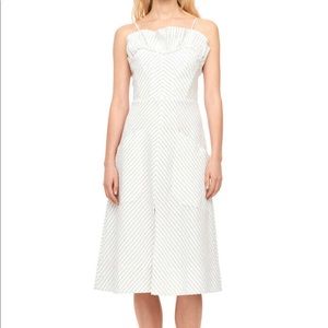 Rebecca Taylor Seersucker midi dress